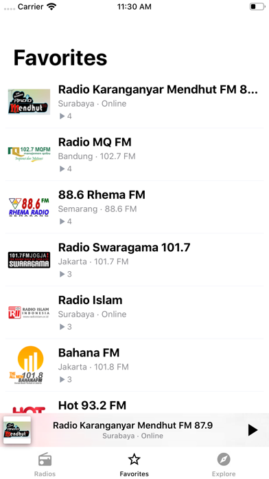 Radio FM Indonesia screenshot 4