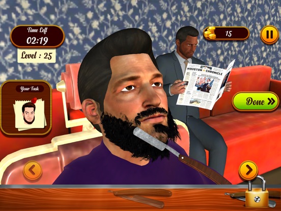 Screenshot #5 pour Barber Shop Simulator 3D