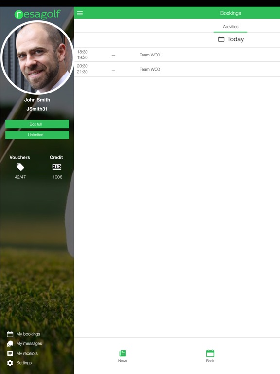 Screenshot #4 pour Resagolf