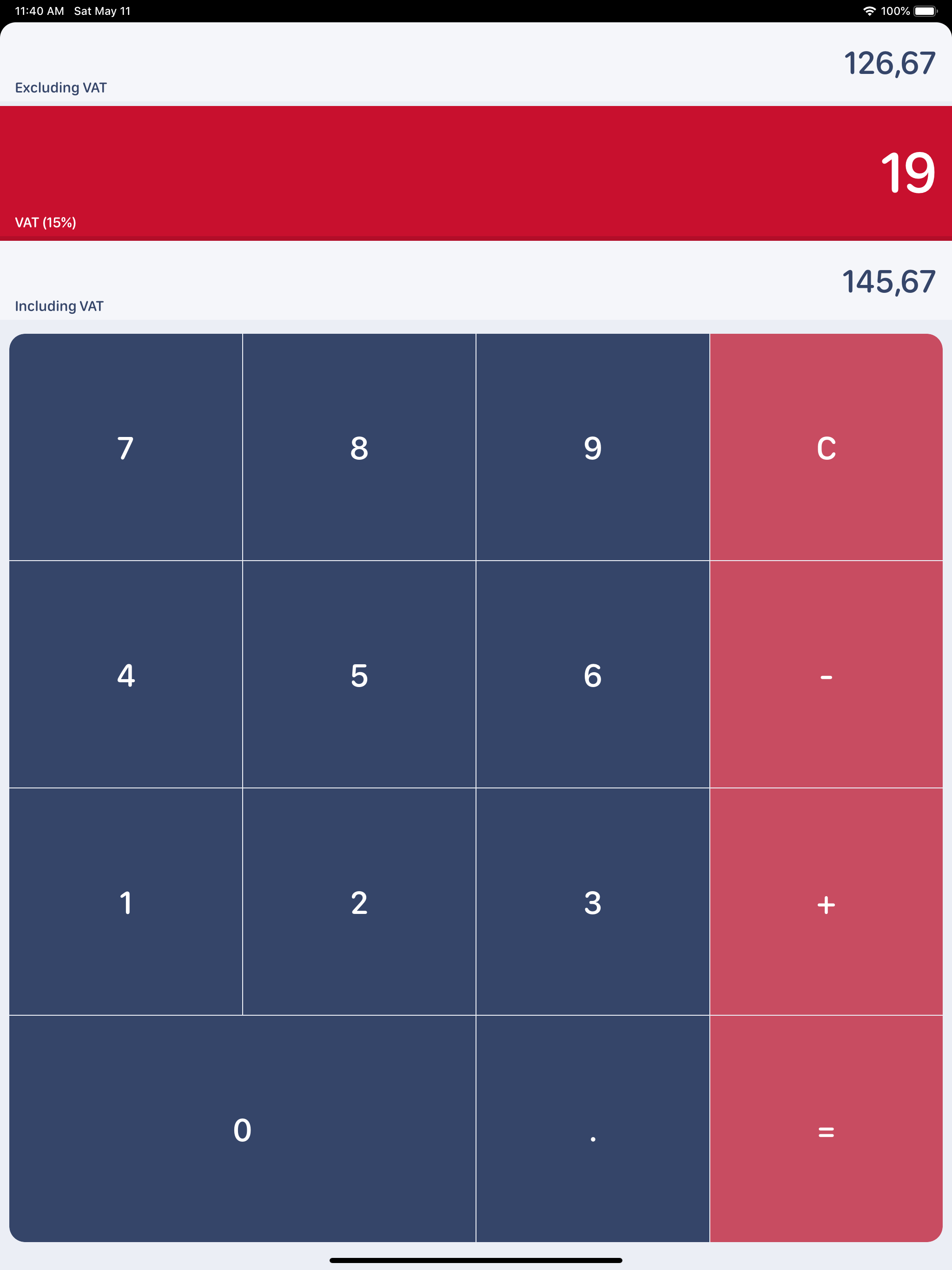 South African VAT Calculator
