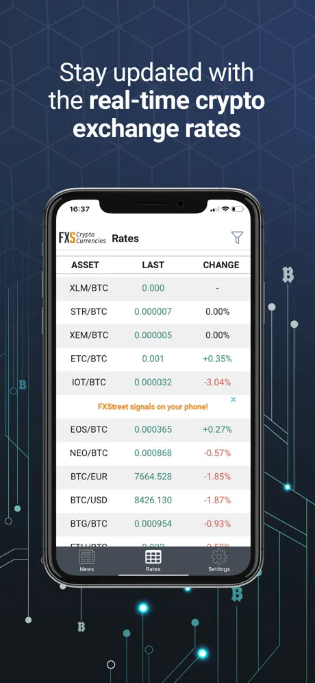 Crypto News, Rates & Charts