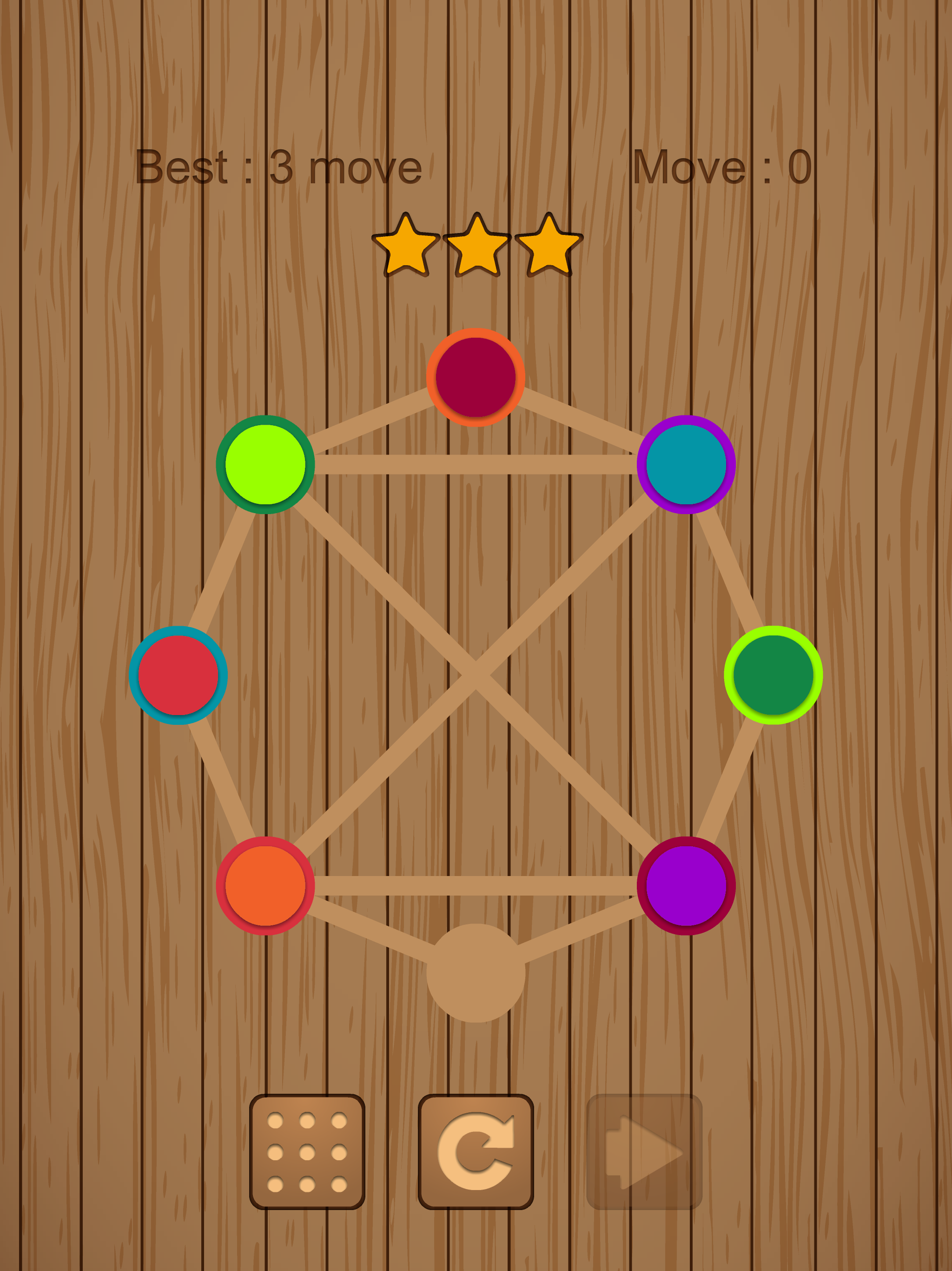 Tangled Color-cute color game