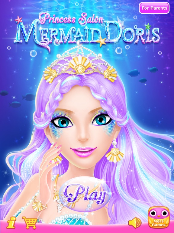 Princess Salon: Mermaid Dorisのおすすめ画像1