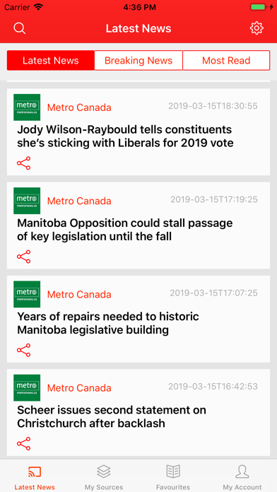 Screenshot #1 pour Canada Click