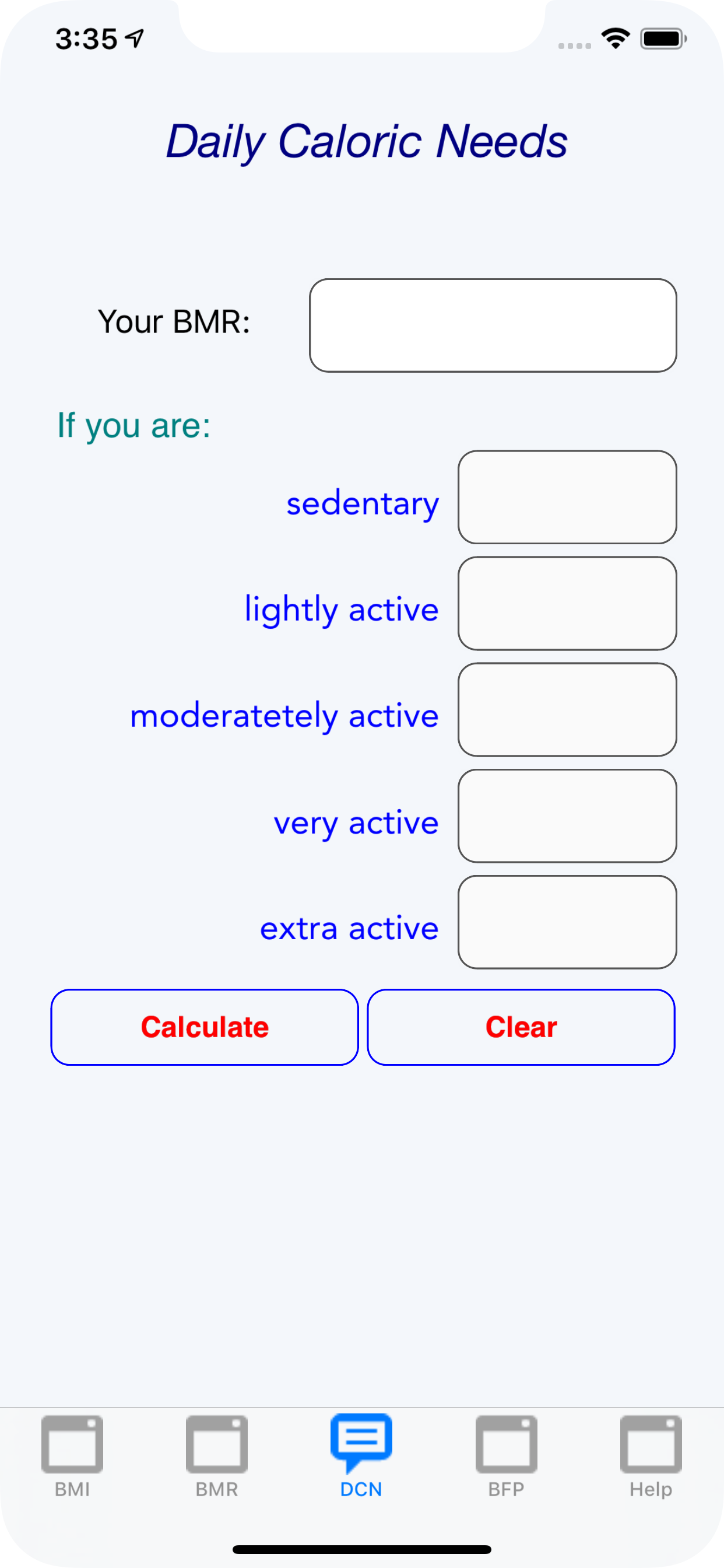 Body Mass Index and more