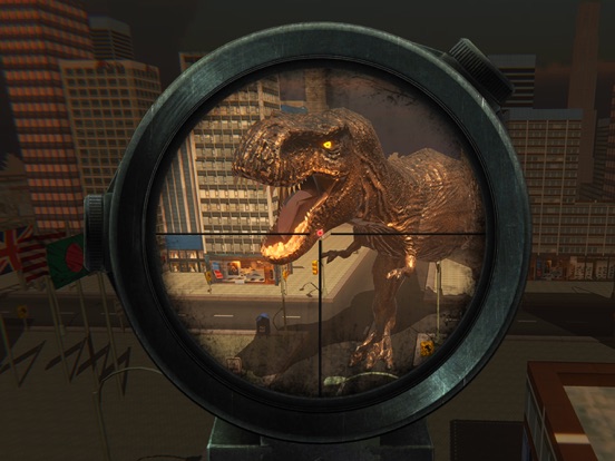 Dino Hunting Shooter iPad screenshot