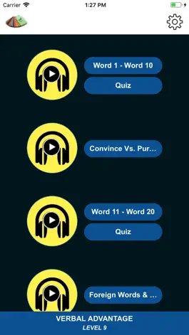 Game screenshot Verbal Advantage - Level 9 mod apk