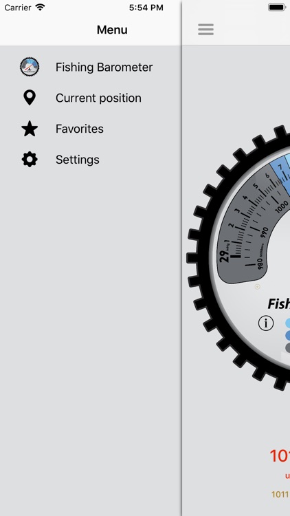 ‎Fishing Barometer