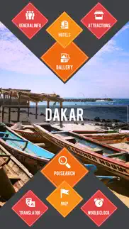 dakar travel guide iphone screenshot 2