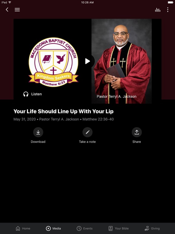 Screenshot #6 pour Macedonia Baptist Church BLC