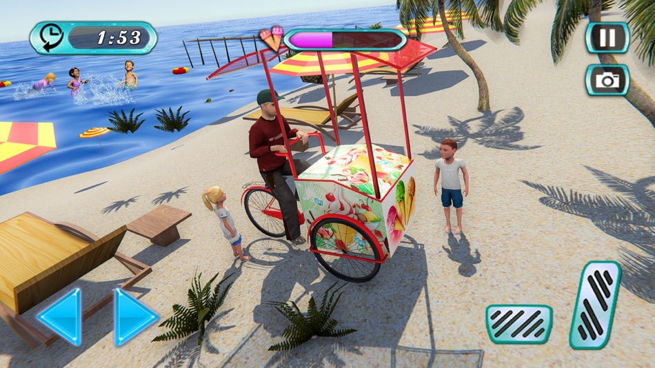#1. Ice Cream Cart Delivery Boy 3D (iOS) 来自: Mohsin Usman