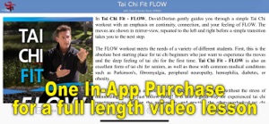 Tai Chi Fit FLOW screenshot #2 for iPhone