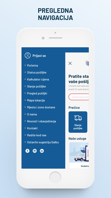 Screenshot #2 pour EuroExpress brza pošta