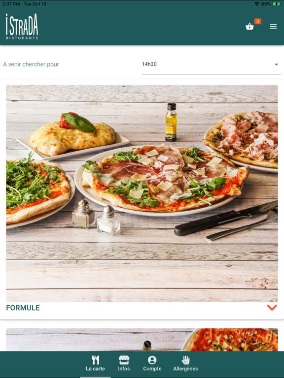 Screenshot #5 pour IStrada Ristorante