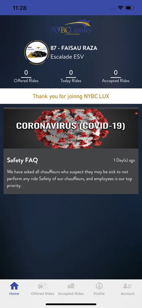 NYBC Chauffeur