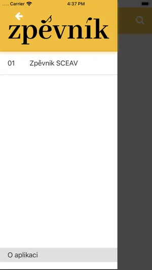 SCEAV Zpěvník screenshot 1