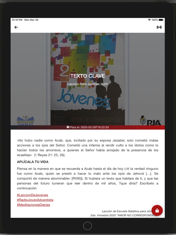 Screenshot #5 pour Meditaciones Diarias