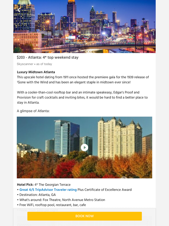 Vacation Deals & Cruises iPad screenshot 2 - Travel app