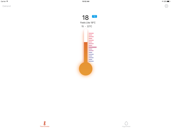 Screenshot #4 pour Thermomètre et hygromètre