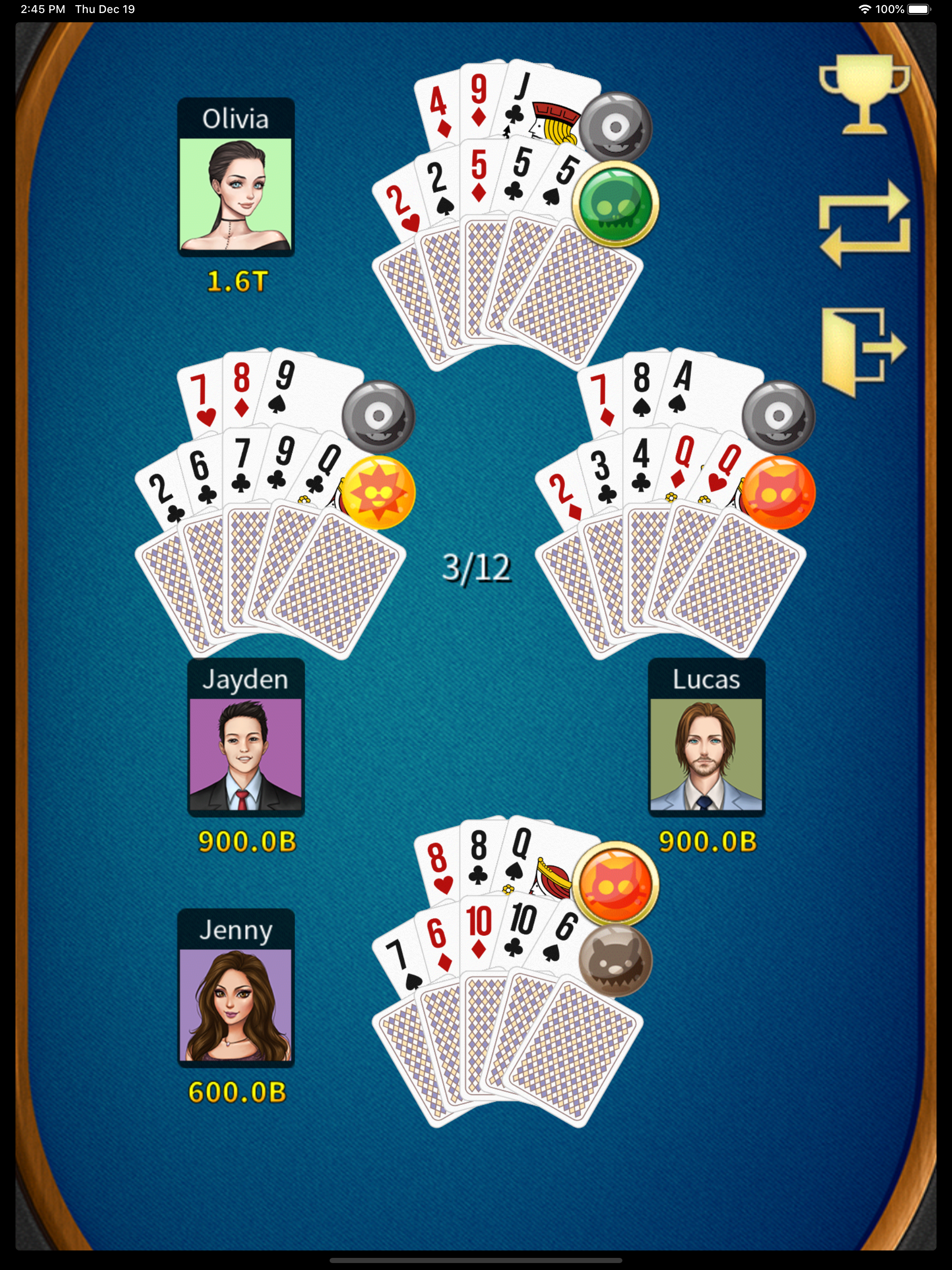 13 Poker Offline (Capsa Susun) screenshot 19