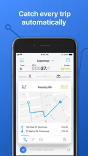 simple mileage tracker iphone screenshot 2