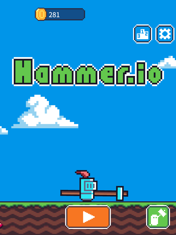 Screenshot #4 pour Hammer.io - Pixel IO Game