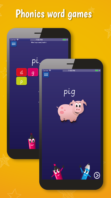 PocketPhonics Stories Screenshot