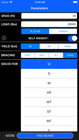 Steel Beams Bulk Checker screenshot