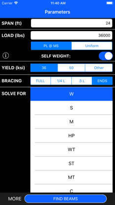 Steel Beams Bulk Checker screenshot 1