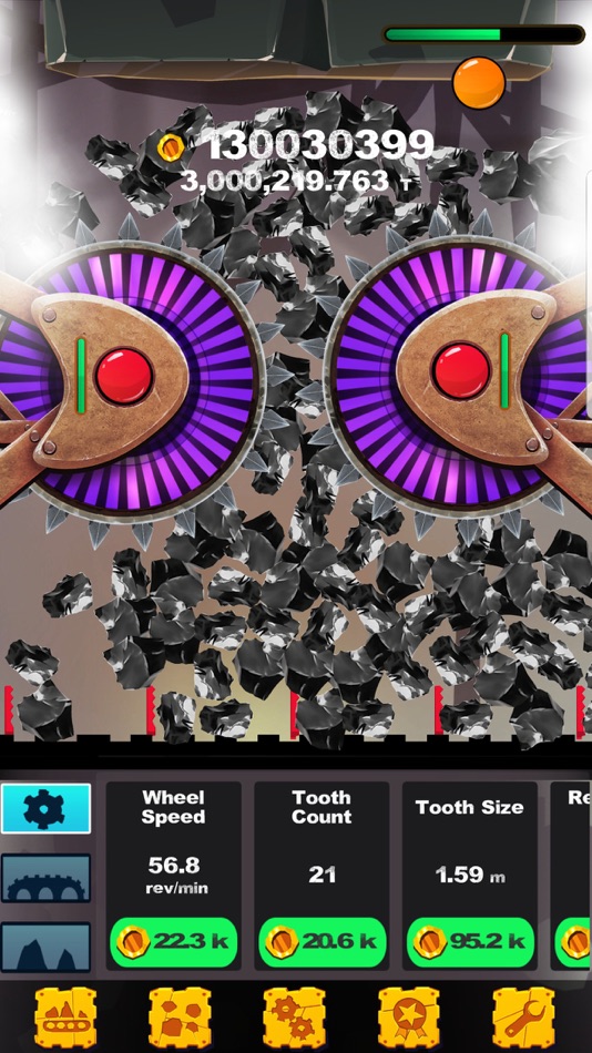 #6. Idle Mine Crusher (iOS) Podle: Patryk Romanczuk