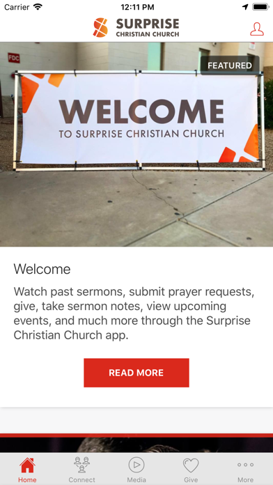 Surprise Christian Church Screenshot