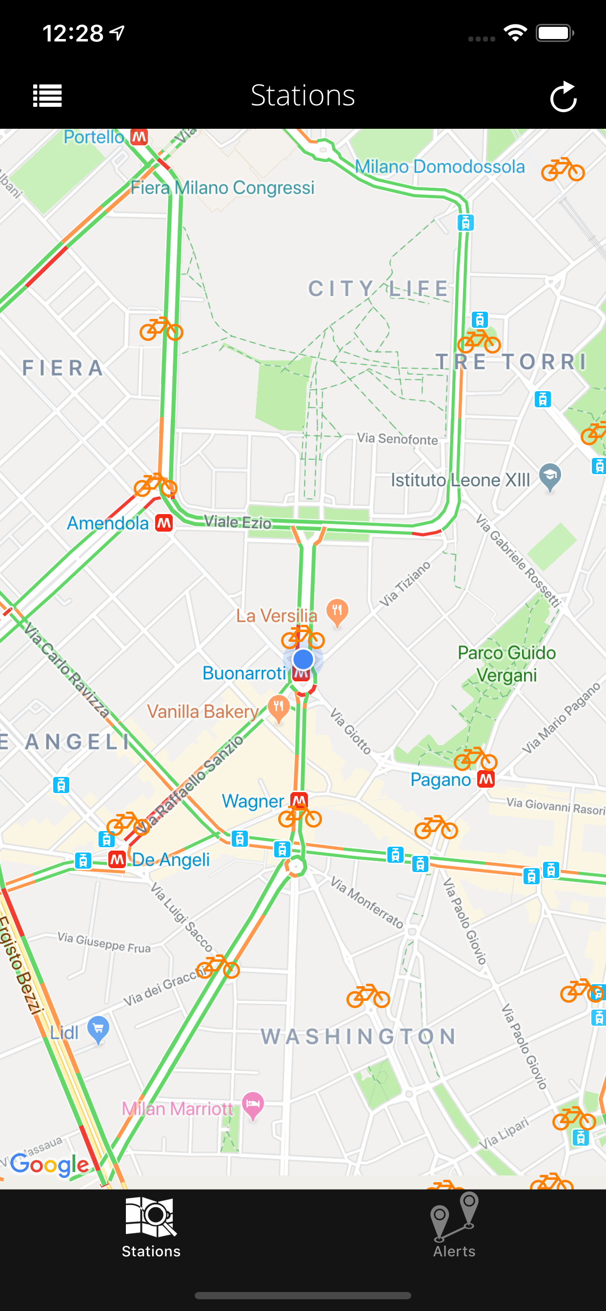 BikeMilano: Find your BikeMi! screenshot 4