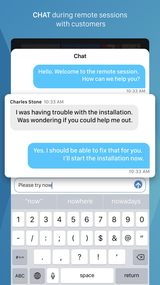#5. Zoho Assist - Remote Desktop (iOS) بواسطة: Zoho Corporation