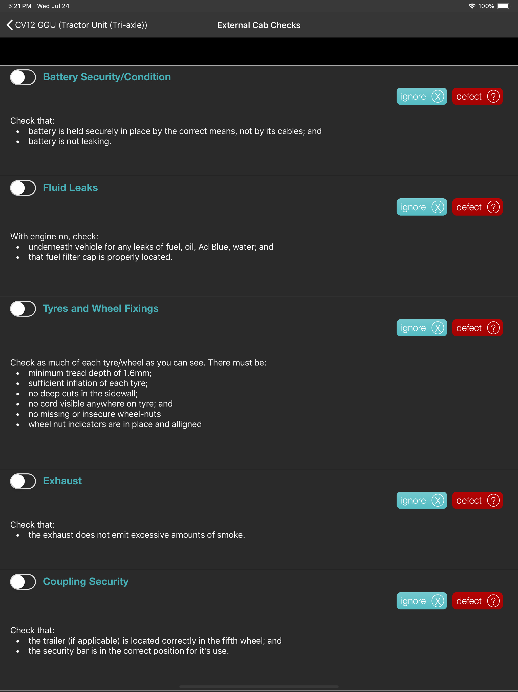 Vehocheck screenshot 13