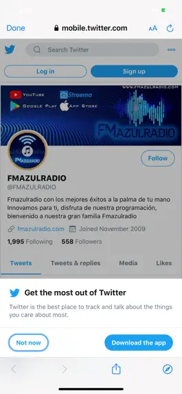 Game screenshot FM Azul Radio hack