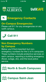 UofA Safe screenshot