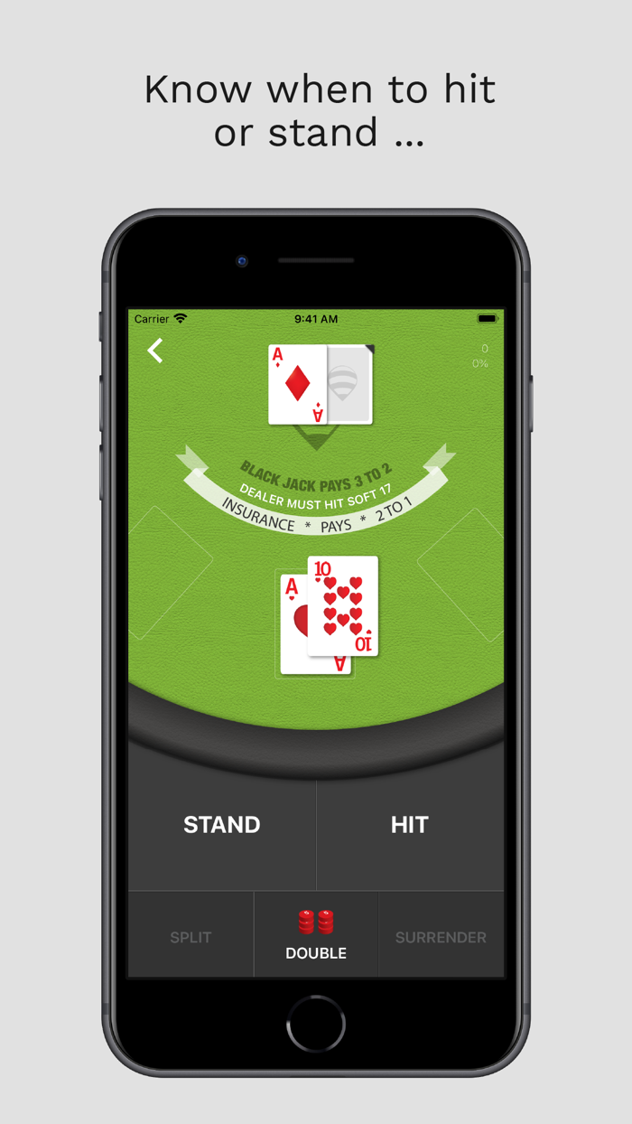 BlackJack Trainer 21 Training