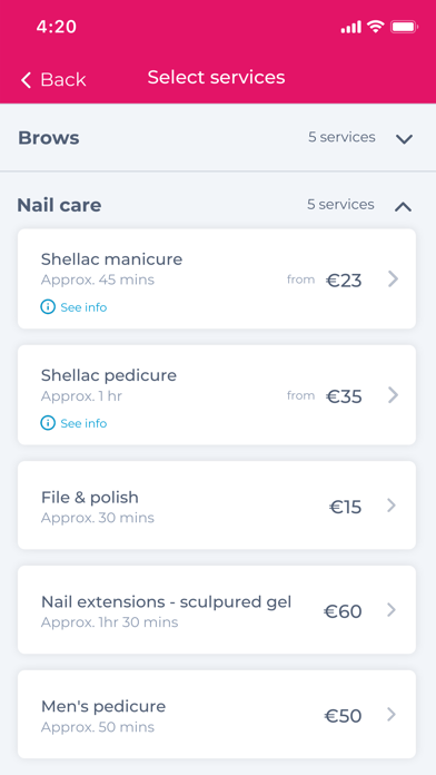 Screenshot #2 pour YourSalonApp