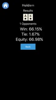 poker odds helper iphone screenshot 1