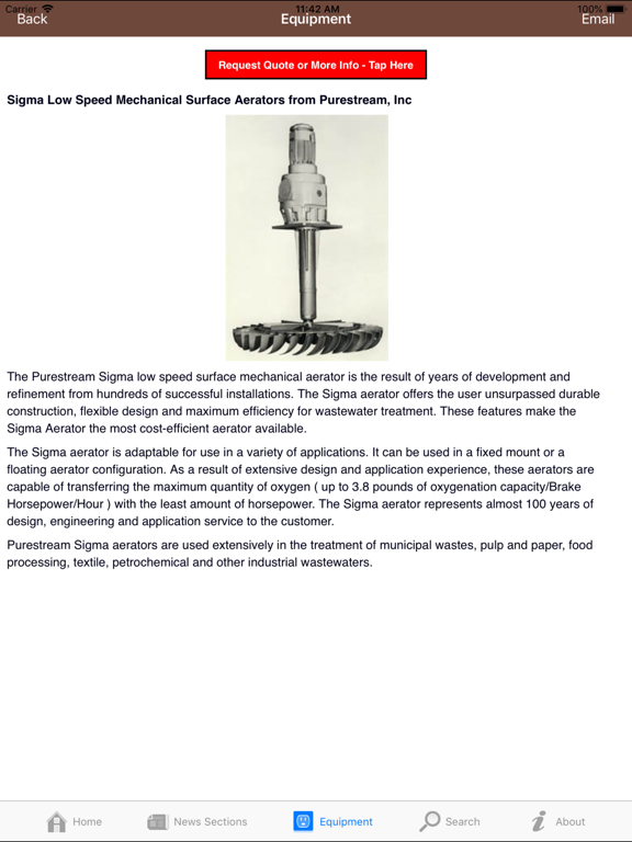 AZoMining iPad screenshot