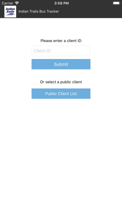 Indian Trails Bus Tracker