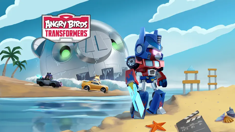 Capture d'écran de Angry Birds Transformers sur iPhone 5