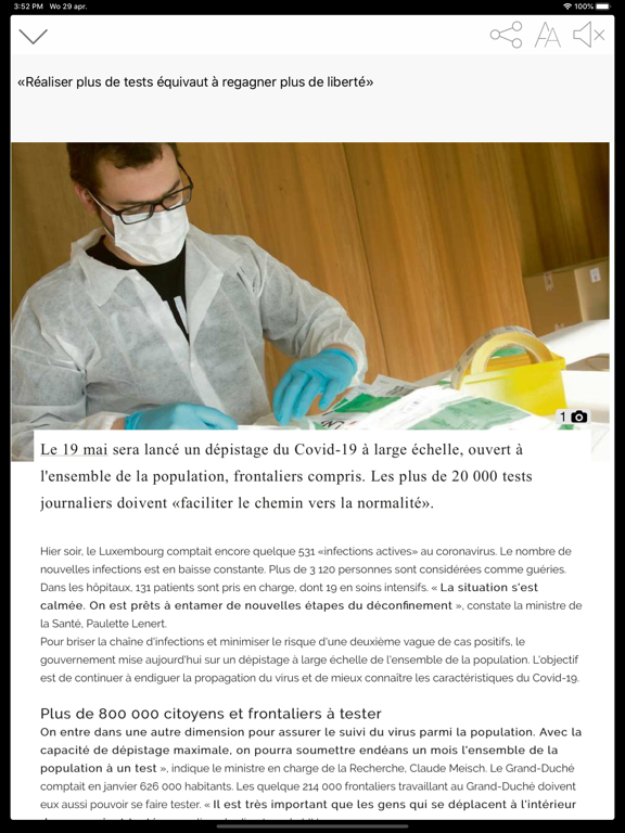 Screenshot #6 pour Le Quotidien ePaper