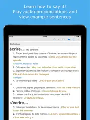 french dictionary & thesaurus айпад изображения 2