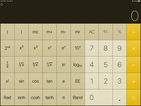 Calculator Smart iPad screenshot 7 - Utilities app