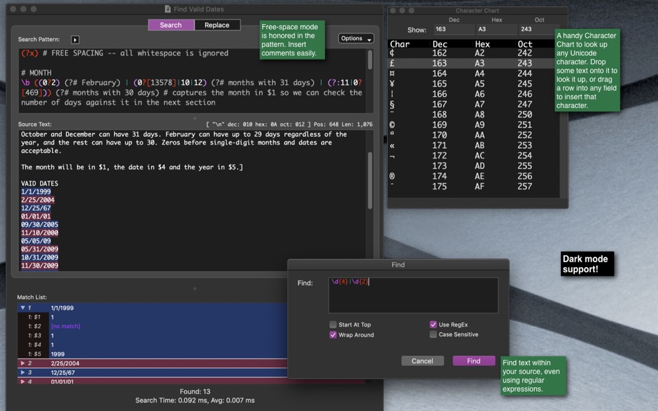 #4. RegExRX (macOS) 作者: Kem Tekinay