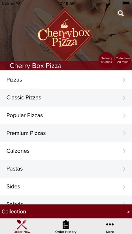 Cherry Box Pizza