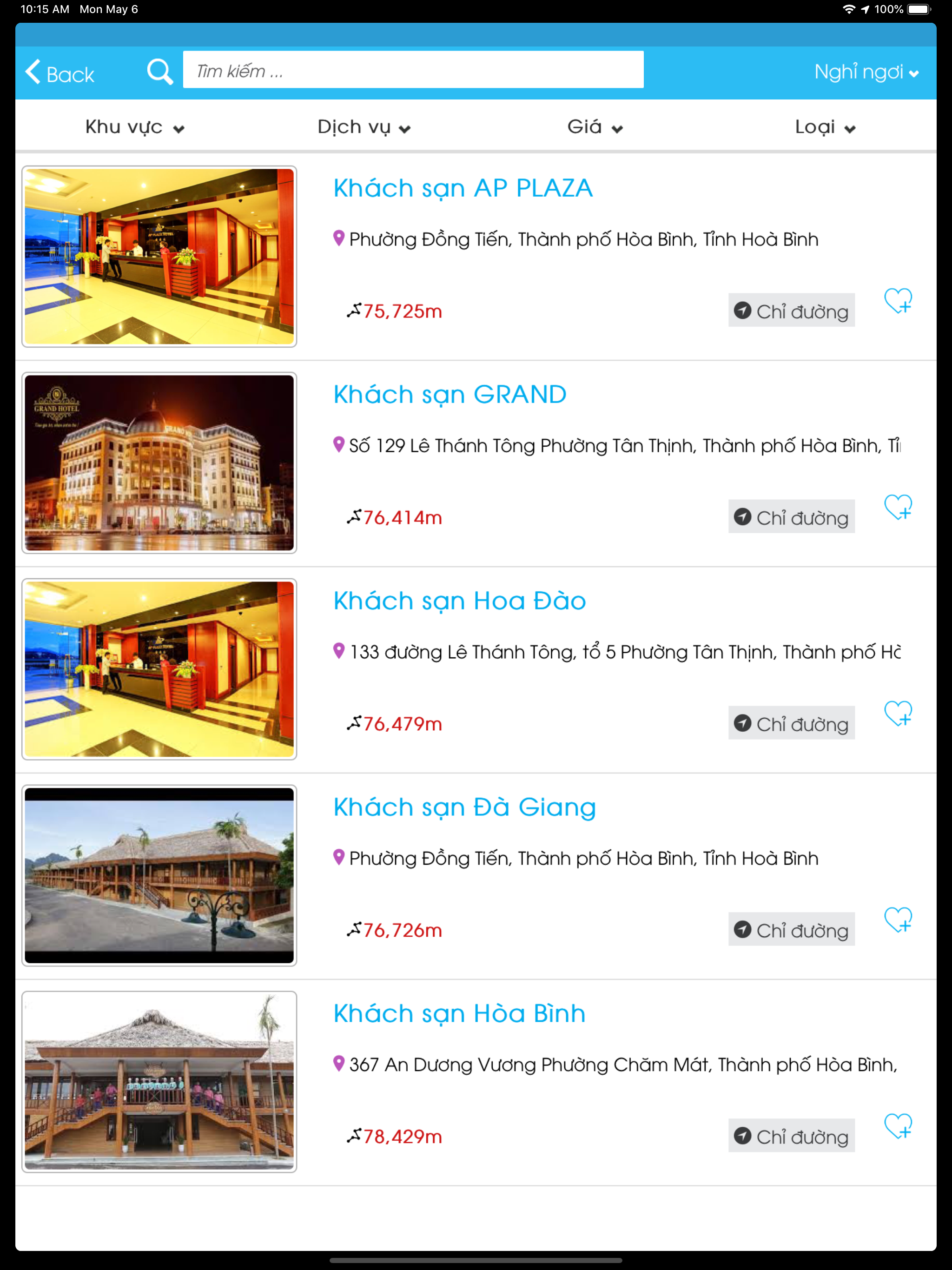 Hoa Binh Tourism