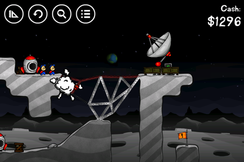 Cargo Bridge Moon screenshot 2