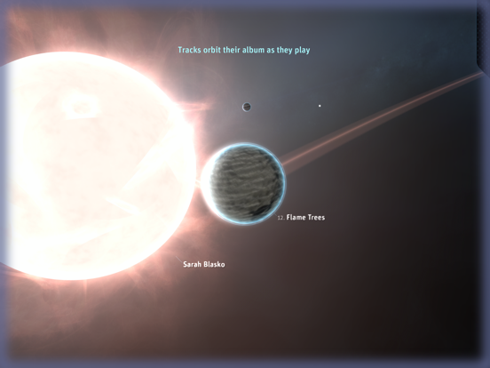 Planetary Remastered iPad screenshot 4 - Music app